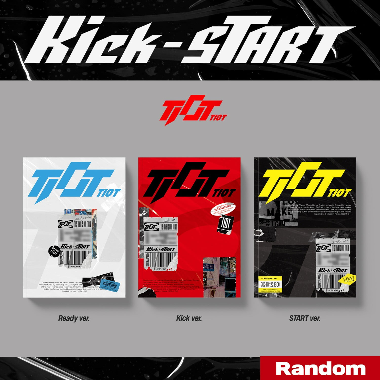 TIOT(티아이오티) – [Kick-START] (Photobook Ver.) (랜덤)